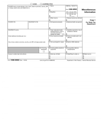 IRS 1099 Form for 2023 📝 Get IRS Form 1099 2023: Printable PDF and ...